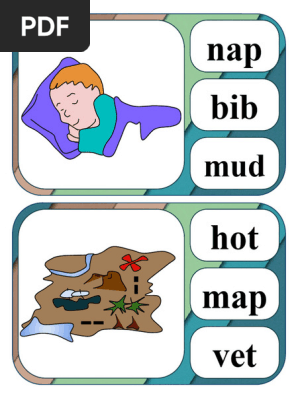 English 1 Ppt q3 - Cvc Clip Cards(Words)