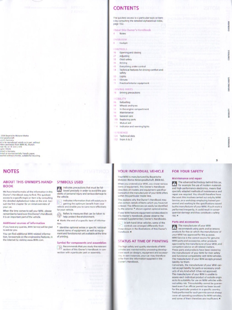 Mini r56 Manual | PDF