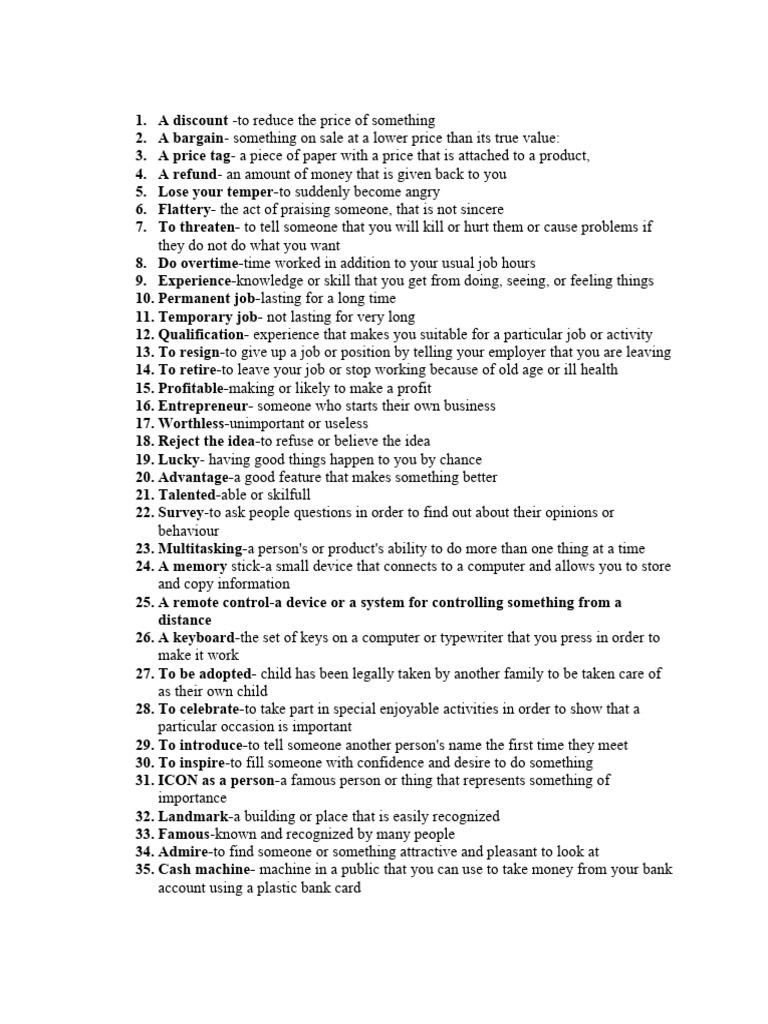 TYPES OF DEFINITIONS IN ENGLISH visual data 5