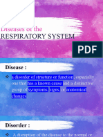 Common Respiratory System: Diseases of The