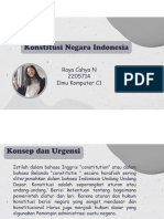 Konstitusi Negara Indonesia