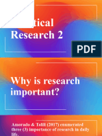 Practical Research Sample