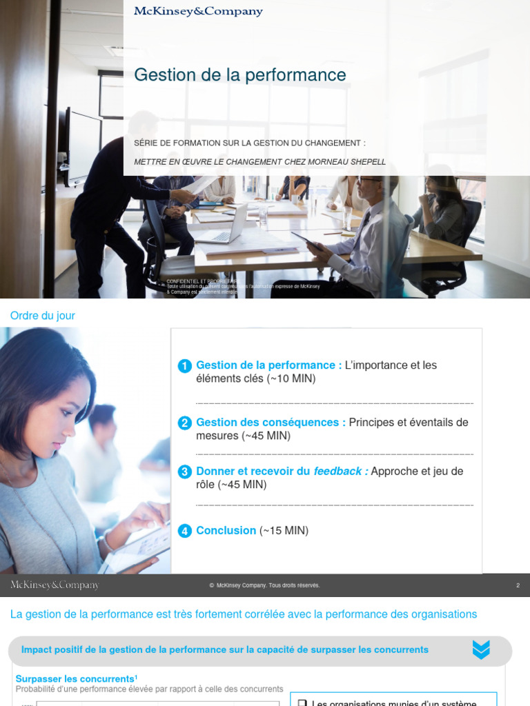 Gestion de la performance efficace | PDF | Motivation | Motivant