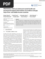 Unicef Protocol 1 | PDF | Mental Disorder | Psychotherapy