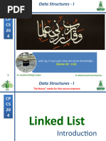 CPCS204-04-Linked List - Introduction-Traversal-Searching