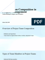 2 - Project Teams Composition