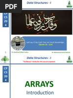 CPCS204!02!03-Arrays - Overview - OperationsAnalysing