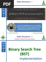 CPCS204-14-Trees - BinarySearchTree - Implementation