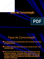 Power Point - Tipos - de - Comunicacao - 2 (1) - Igual Ao Manual Da Olga