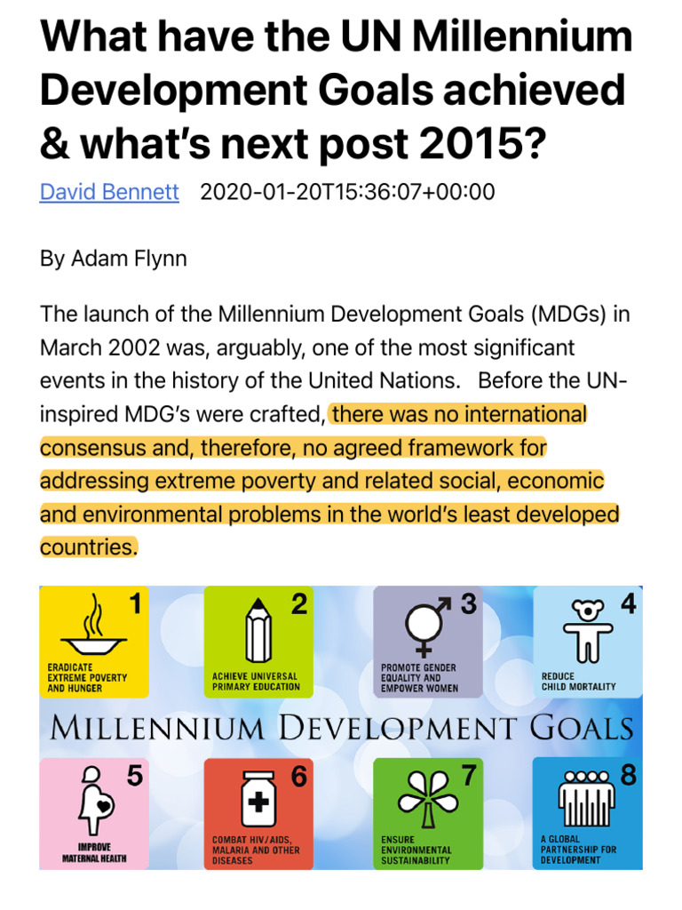 what-have-the-un-millennium-development-goals-achieved-what-s-next