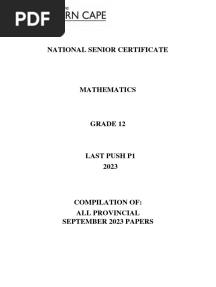 Maths Ec Last Push P1