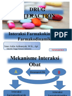 Interaksi Obat. Mekanisme Interaksi Obat