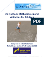 25 Outdoor Maths Games For Everyone