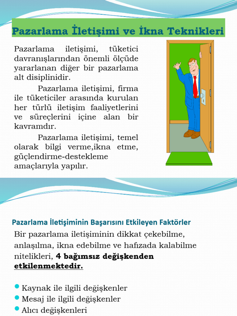 Bütünleşik PAZARLAMA İletişimi Özellikleri