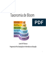 Taxonomia de Bloom Resumo e Apresentação