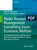 Water Resources Management Sustaining Socio-Economic Welfare