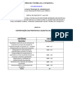 Anexo III - Contratação Das Propostas e Quesitos de Avaliação.