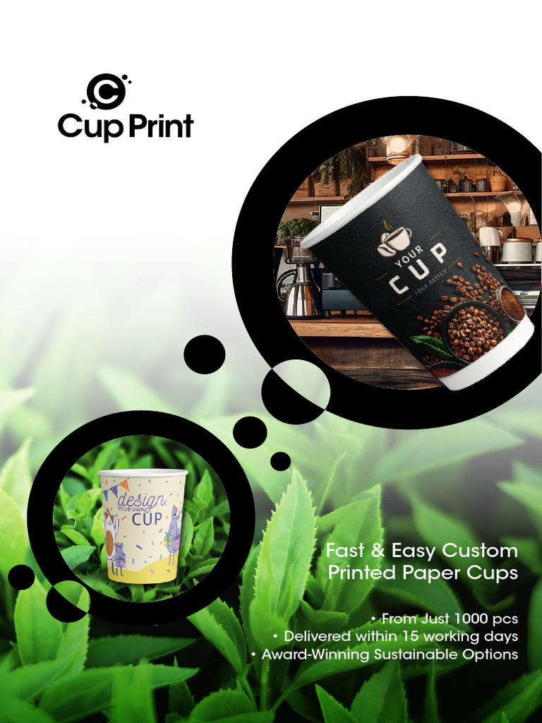 Cupprint Recyclable Paper Cup and Tubs Brochure 2024 | PDF | Recycling ...