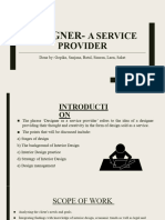 Designer - A Service Provider