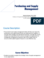 Wk. 1 - Procurement and Supply Management MMT 2023