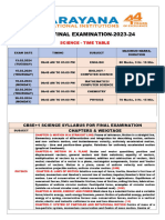 Cbse+1-Science - Final Examination Details - 2023!24!1