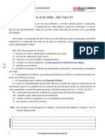 LEI N. 8.112/1990 - ART. 116 E 117: Direito Administrativo (Legislações)