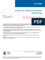 Introduction To Airport Master Planning