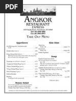 Angkor Restaurant Express Menu