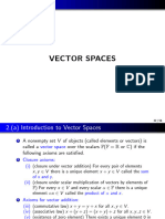 Vector Space and Subspace