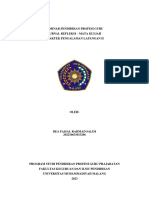 8 Jurnal Refleksi - Dea Faisal Rahmad Salim - Praktik Pengalaman Lapangan II