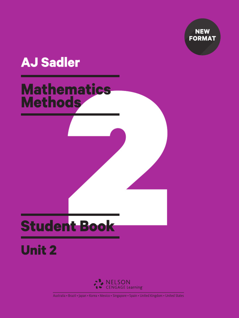 AJ Sadler Methods Unit 2 | PDF | Function (Mathematics) | Numbers