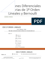 2-EDO Lineales y Bernoulli