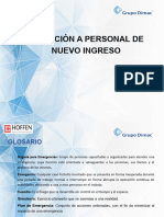 Induccion de Seguridad e Higiene