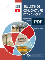 Tunisie Bulletin Conjoncture Économique Aoutomne 2023