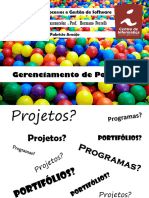 Gerenciamento de Portfolio