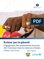 1 - Exister Par Le Gbonhi RAPPORT 2017