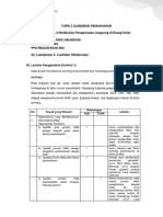 Lembar Pengamatan Pemahaman Tentang Peserta Didik Dan Pembelajarannya