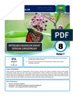 IPA - K7 - Modul 8 - Interaksi Makhluk Hidup Dengan Lingkungan