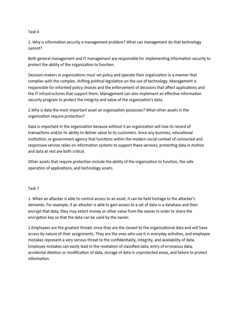 Managing Cybersecurity Threats and Data | PDF | Malware | Security
