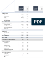IC Pro Forma Balance Sheets Template 10510