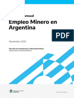 2023.11 Empleo Minero en Argentina