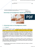 2 - Entrevistas Do Psicodiagnostico Seguido Pelos Sub-Itens