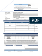 Informe Psicolaboral