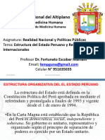 PPTEstructuradel Estado Peruanoy Relaciones Internacionales
