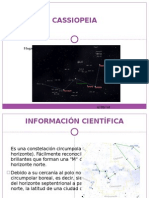 Constelacion Casiopea