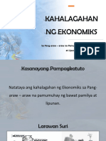 Kahalagahan NG Ekonomiks