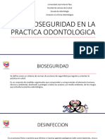 Bioseguridad en La Practica Odontologica 2021-1CR