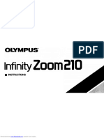 Infinity - Zoom - 210 Manual