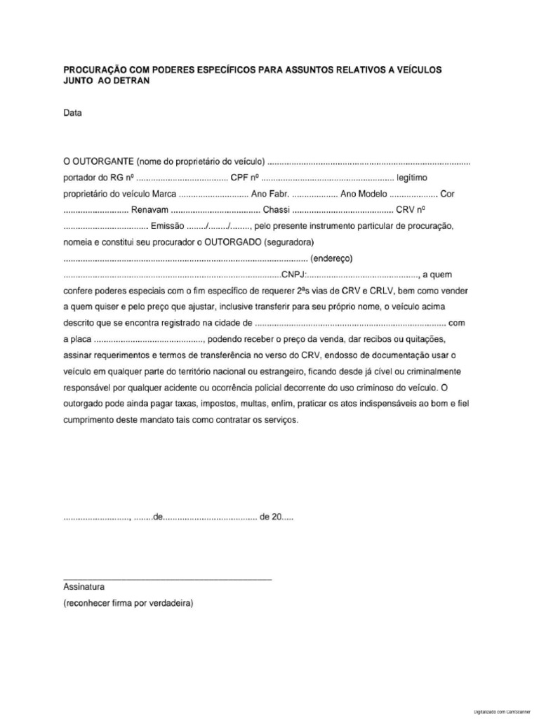 Procura o detran retirada de veiculo pdf