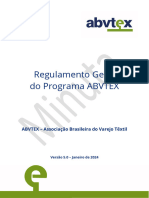 Regulamento Geral Do Programa ABVTEX Versao 5.0